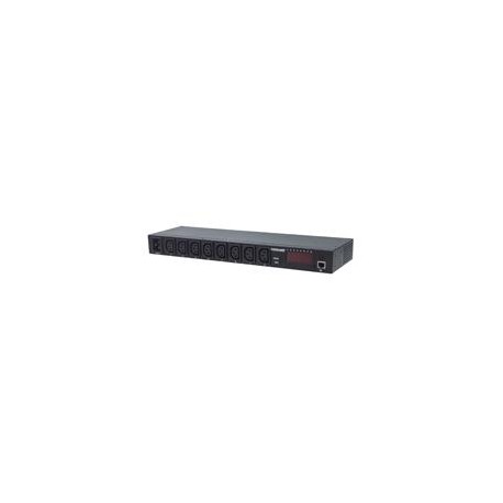 BARRA PDU,INTELLINET,163682, 8 CONT. GAB / RACK 19, 1U, INTELIGENTE CON MONITOREO INTELLINET 163682