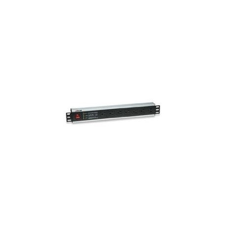 BARRA PDU,INTELLINET,207102, 7 CONT. GAB / RACK 19 1.5U, SUPRESOR DE PICOS, ON / OFF INTELLINET 207