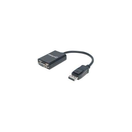 ADAPTADOR DISPLAYPORT,MANHATTAN,151962, M A VGA H 15CM MANHATTAN 151962