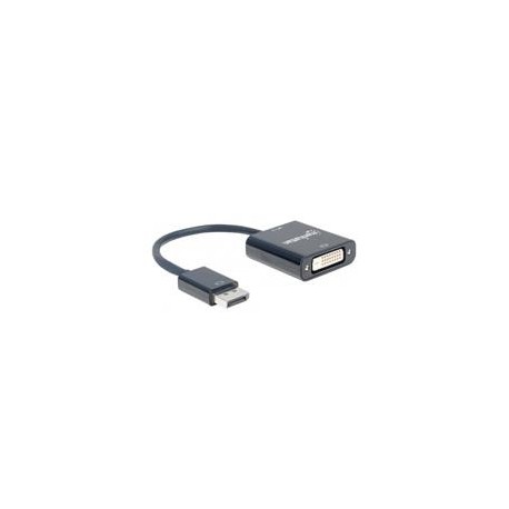 ADAPTADOR DISPLAYPORT,MANHATTAN,152228, M A DVI-D H ACTIVO MANHATTAN 152228