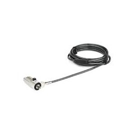 CANDADO DE SEGURIDAD PARA LAPTOP SEGURO COMBINACION DE 4 DIGITOS PARA DISPOSITIVOS CON WEDGE DE 2M -