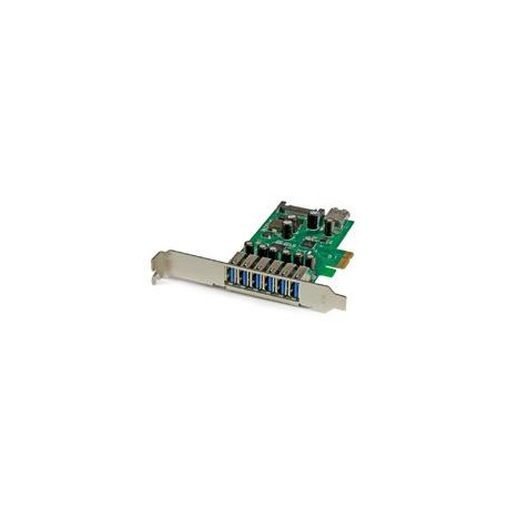 TARJETA PCI EXPRESS DE 7 PUERTOS USB 3.0 CON PERFIL BAJO O COMPLETO - STARTECH.COM MOD. PEXUSB3S7 ST