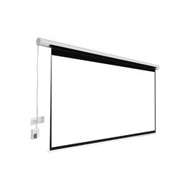 PANTALLA PROYECCION ELECTRICA MULTIMEDIA SCREEN MSE-182, 101 PULGADAS DIAGONAL, MEDIDA 182 CM X 182
