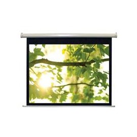 PANTALLA PROYECCION MANUAL MULTIMEDIA SCREEN MSC-203, BLANCO MATE, 100 PULGADAS DIAGONAL, MEDIDA 203