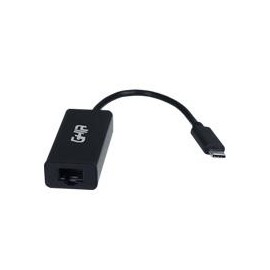 ADAPTADOR GHIA TARJETA DE RED EXTERNA ALTA VELOCIDAD USB 3.1 TIPO C A RED ETHERNET RJ45 1GBPS COMPAT
