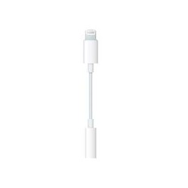 ADAPTADOR LIGHTNING A JACK DE 3.5MM PARA AUDIFONOS APPLE MMX62AM/A