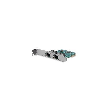 ADAPTADOR TARJETA DE RED NIC PCI EXPRESS PCI-E DE 2 PUERTOS GIGABIT ETHERNET - 2X RJ45 HEMBRA - STAR