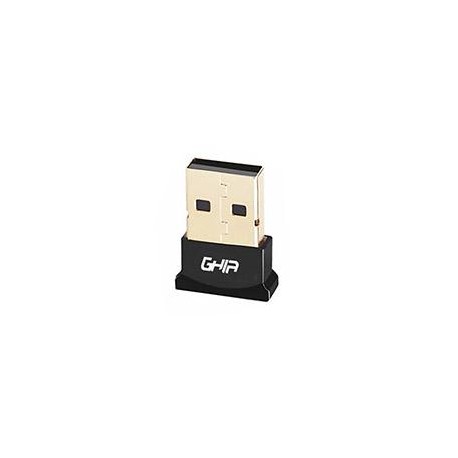 ADAPTADOR USB BLUETOOTH GHIA / / USB 2.0 / / BLUETOOTH V5.0 COMPATIBLE CON V3.0 / 2.1 / 2.