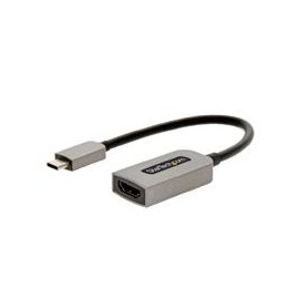 ADAPTADOR USB C A HDMI DE VIDEO 4K 60HZ - HDR10 - CONVERSOR TIPO LLAVE USB TIPO C A HDMI 2.0B DONGLE