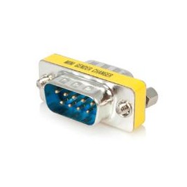 CAMBIADOR DE GENERO DB9 SERIAL SLIMLINE - M / M - STARTECH.COM MOD. GC9SM STARTECH.COM GC9SM