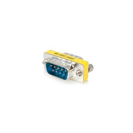 CAMBIADOR DE GENERO DB9 SERIAL SLIMLINE - M / M - STARTECH.COM MOD. GC9SM STARTECH.COM GC9SM