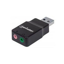 CONVERTIDOR USB,MANHATTAN,152754, 2.0 A TARJETA SONIDO 2.1 MANHATTAN 152754