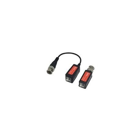 VIDEO BALUN / PROVISION ISR / PTR-101V-HD / SOPORTA HASTA 8 MEGAPIXELES / CON EXTENSION /