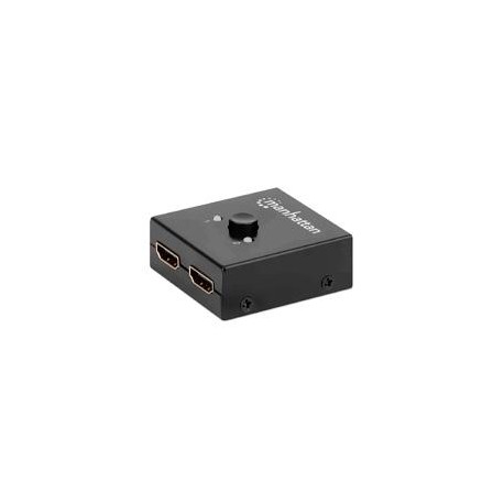 SWITCH HDMI,MANHATTAN,207850, 4K@60HZ, BIDIRECCIONAL 2:1 MANHATTAN 207850