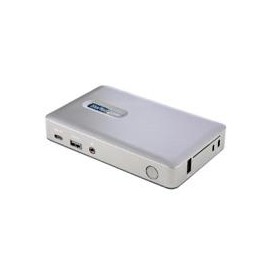 DOCKING STATION USB-C A DISPLAYPORT 4K 30HZ O VGA PD 65W - HUB USB 3.1 GEN 1 DE 4 PUERTOS - REPLICAD