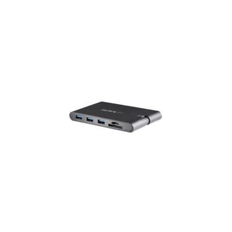 DOCKING STATION USB-C CON HDMI Y VGA - PARA MAC Y WINDOWS -3X USB 3.0 - SD / MICRO SD - PD 3.0 - A