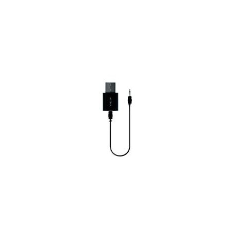 ADAPTADOR ACTECK SHIFT NANO RTX450 / BLUETOOTH RECEPTOR / JACK 3.5 MM - USB A / NEGRO / AC-
