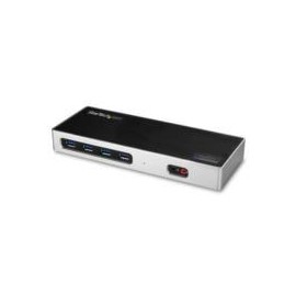 DOCKING STATION USB-C Y USB-A PARA LAPTOPS - DOCKING STATION PARA 2 MONITORES DISPLAYPORT O HDMI -