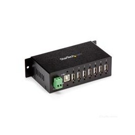 HUB USB 2.0 DE 7 PUERTOS - ADAPTADOR CONCENTRADOR HUB USB 2.0 DE 7 PUERTOS REFORZADO INDUSTRIAL CON