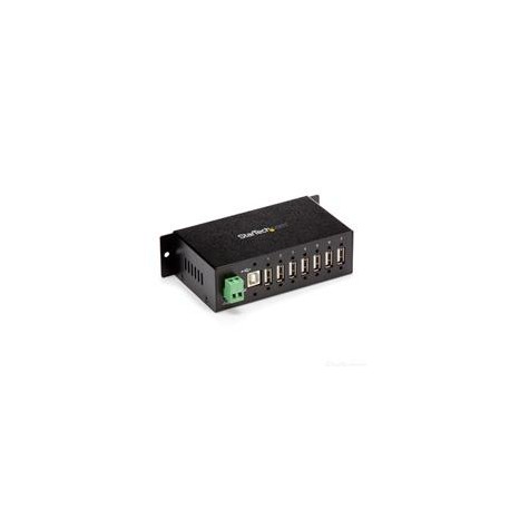 HUB USB 2.0 DE 7 PUERTOS - ADAPTADOR CONCENTRADOR HUB USB 2.0 DE 7 PUERTOS REFORZADO INDUSTRIAL CON