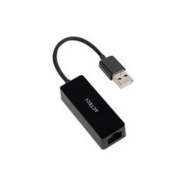 ADAPTADOR ACTECK SHIFT PLUS AE420 / RJ45 (ETHERNET) A USB A / 100 MBPS / NEGRO / AC-934732 A
