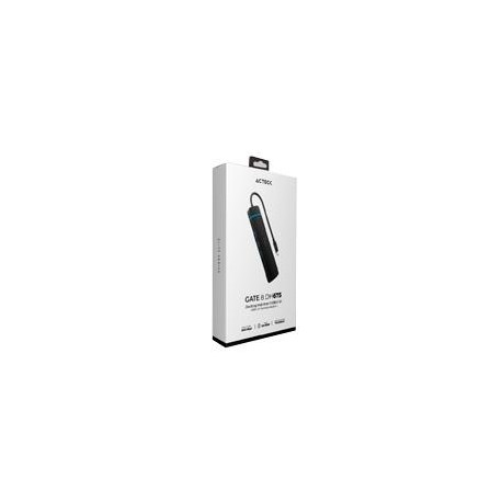 HUB ACTECK GATE 8 DH675 / USB C / 7 PUERTOS / USB C - 3X USB A - HDMI - RJ45 - LECTOR SD / TF