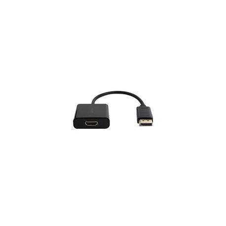 ADAPTADOR ACTECK SHIFT PLUS AH435 / DISPLAYPORT A HDMI / 4K / 20 CM / NEGRO / AC-934763 AC