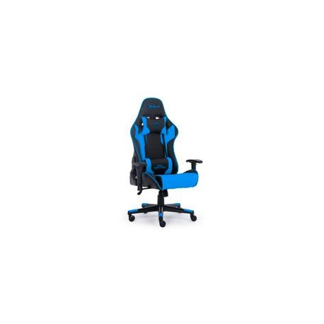 SILLA GAMER OCELOT / COLOR AZUL CON NEGRO / DESCANSA BRAZOS AJUSTABLES / RECLINABLE 90-155 GRADOS /