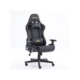 SILLA GAMER OCELOT / COLOR NEGRO / DESCANSA BRAZOS AJUSTABLES / RECLINABLE 90-155 GRADOS / SOPORTA H