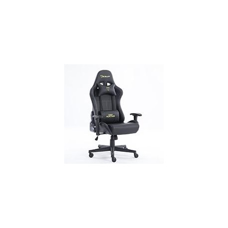 SILLA GAMER OCELOT / COLOR NEGRO / DESCANSA BRAZOS AJUSTABLES / RECLINABLE 90-155 GRADOS / SOPORTA H