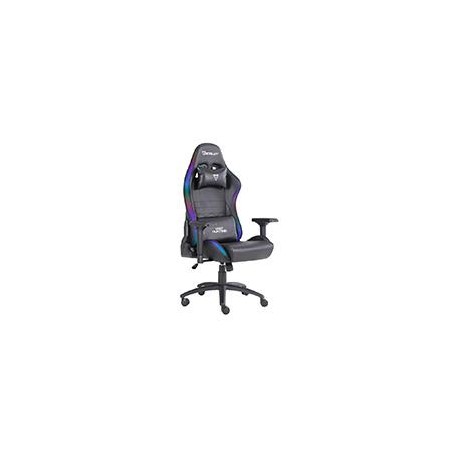 SILLA GAMER OCELOT GAMING RGB / BASE AJUSTABLE DE METAL / DESCANSA BRAZOS AJUSTABLES DE 4 DIMENS