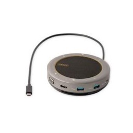 ALTAVOZ DE CONFERENCIA USB-C MINI DOCK STARTECH.COM, ALTAVOZ PORTATIL PARA SALA DE JUNTAS Y ADAPTADO