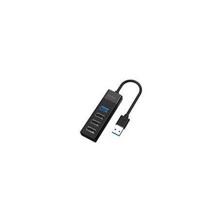 HUB ACTECK PORT X4 DH422 / HUB 4 EN 1 USB / 1X USB 3.0 / 3 X USB 2.0 / NEGRO / AC-937061 A