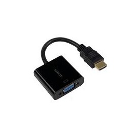 ADAPTADOR ACTECK SHIFT PLUS AV400 / HDMI A VGA / 20 CM / 4K / NEGRO / AC-934756 ACTECK AC-