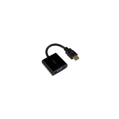 ADAPTADOR ACTECK SHIFT PLUS AV400 / HDMI A VGA / 20 CM / 4K / NEGRO / AC-934756 ACTECK AC-