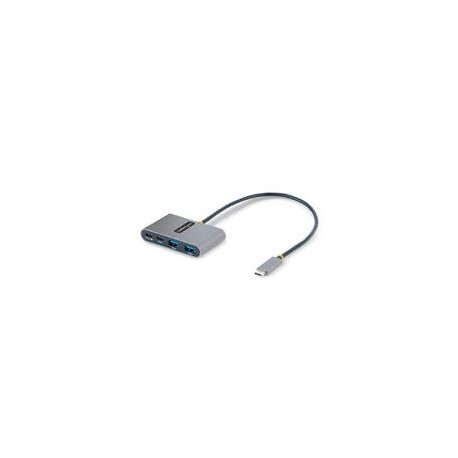 HUB USB-C DE 4 PUERTOS - CONCENTRADOR CON ENTREGA DE ALIMENTACION DE 100W DE PASO - USB TIPO C - 2X