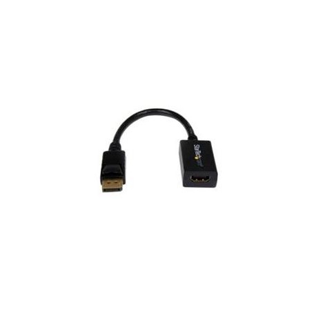 ADAPTADOR DE VIDEO DISPLAYPORT A HDMI CABLE DP PASIVO HEMBRA HDMI MACHO DP 1920X1200 - CONVERTIDOR D