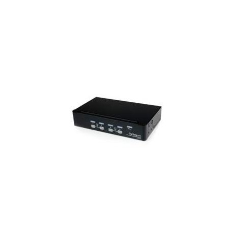 SWITCH CONMUTADOR KVM DE 4 PUERTOS CON USB - 1 USUARIO LOCAL - 1U - STARTECH.COM MOD. SV431USB START
