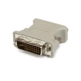 ADAPTADOR DE VIDEO DVI-I A VGA - DVI-I MACHO - HD15 HEMBRA - BLANCO - STARTECH.COM MOD. DVIVGAMF STA