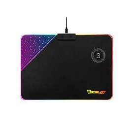 OCELOT MOUSE PAD RIGIDO TIPO RGB, CARGA INALAMBRICA PARA SMARTPHONES, CONEXIN MEDIANTE USB PLUG AND