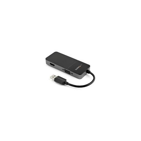 ADAPTADOR DE VIDEO EXTERNO USB 3.0 A HDMI Y VGA - 4K 30HZ - TARJETA DE VIDEO PARA MAC Y WINDOWS - MU
