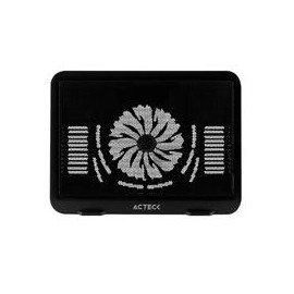 BASE ENFRIADORA ACTECK ICTUS BE440 / LAPTOP 16 PUL / 1 VENTILADOR / ILUMINACION LED / BASE A