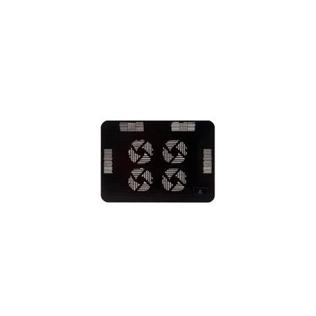 BASE ENFRIADORA ACTECK ICTUS BE450 / LAPTOP 17.5 PUL / 4 VENTILADOR / ILUMINACION LED / BASE